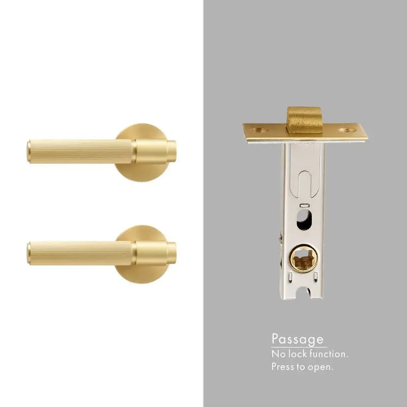 Poignée de Porte en Laiton | LATONA