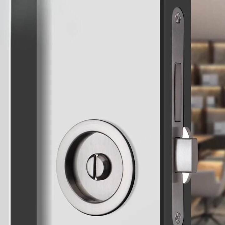 Poignée De Porte Coulissante Invisible | Finition Électroplaquée