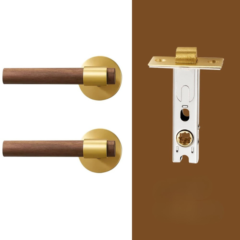 Poignée De Porte Intérieure En Laiton | Fonctionnalité & Design Moderne