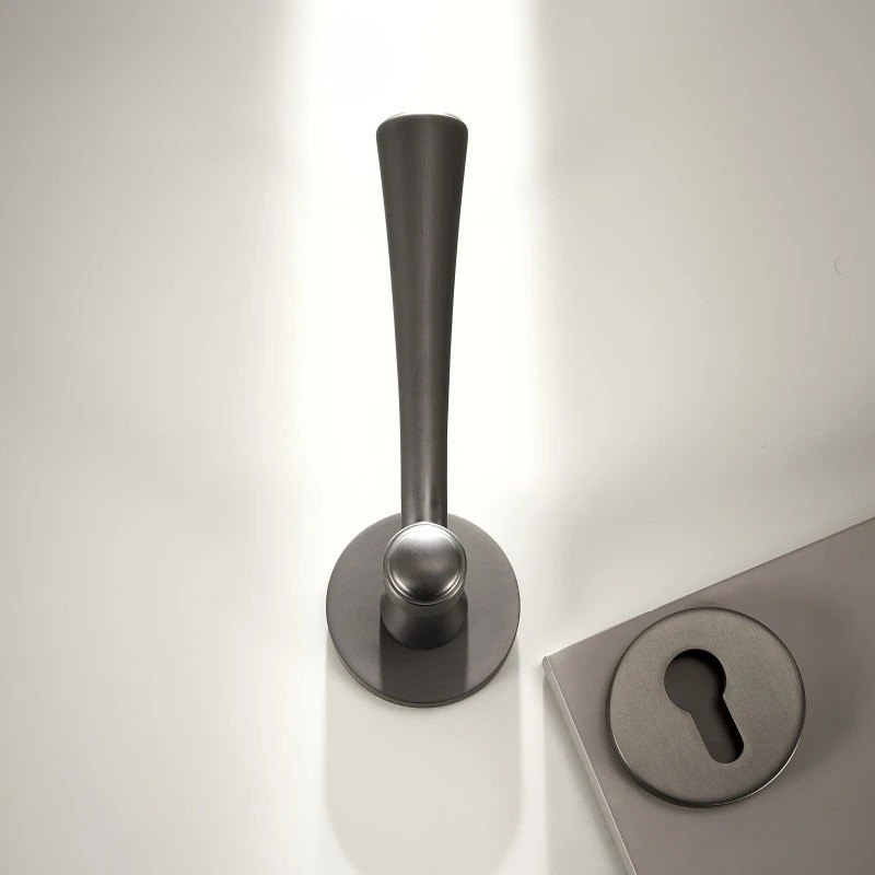 Poignée de Porte Intérieure | Luxe Moderne en Laiton Laqué