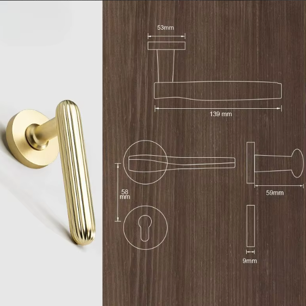 Poignée de Porte Intérieure | Haut de Gamme