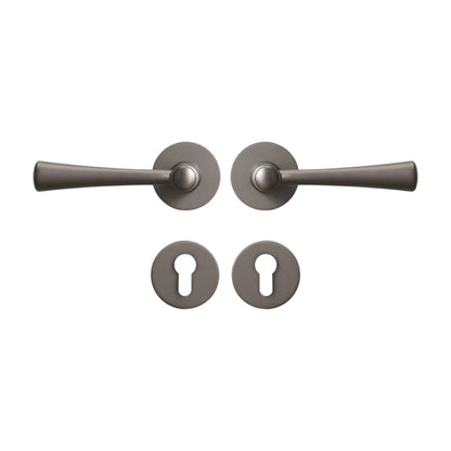 Poignée de Porte Intérieure | Luxe Moderne en Laiton Laqué