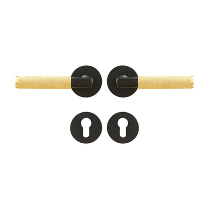 Poignée de Porte en Laiton Laqué | Signature  Élégante Haut de Gamme