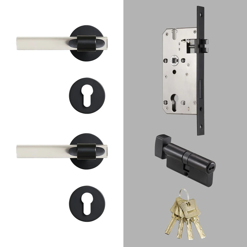 Poignée de Porte en Laiton & Acrylique | Elys Design