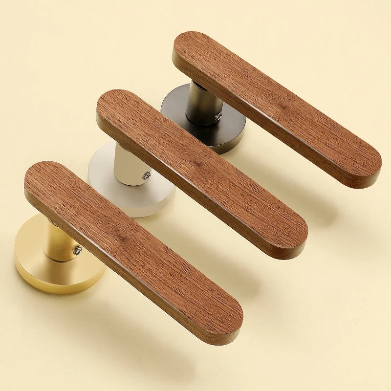 Poignée de Porte en Bois | Style Chinois