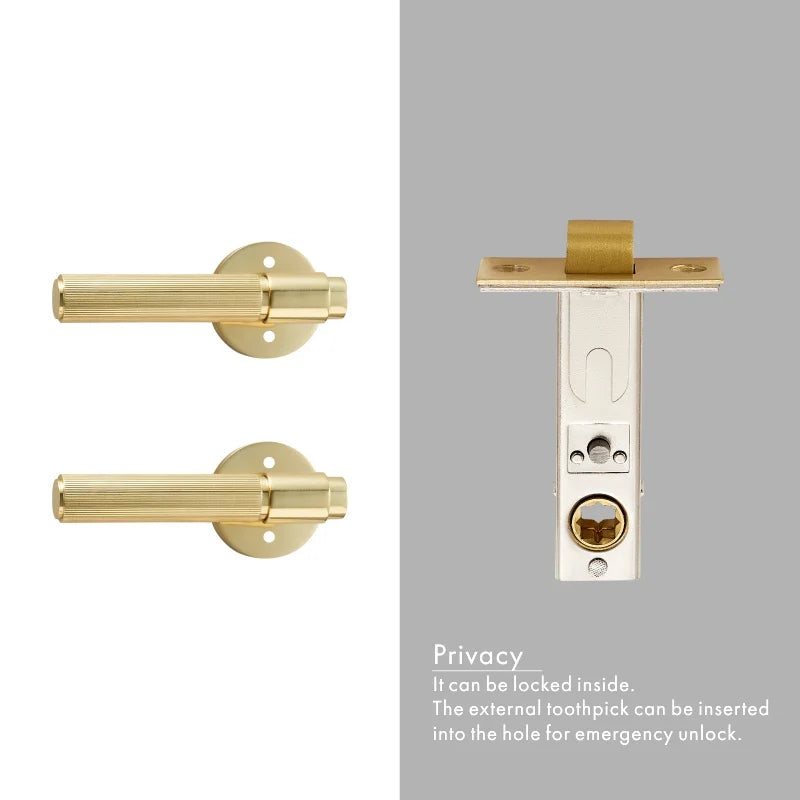 Poignée de Porte en Laiton | LATONA