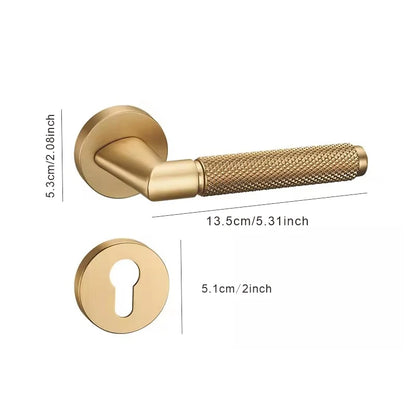 Poignée de Porte Intérieure Haut de Gamme | Alliage Métallique