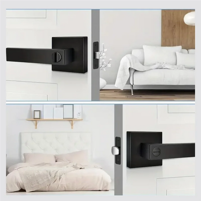 Poignée de Porte Intérieure | Noire Mate