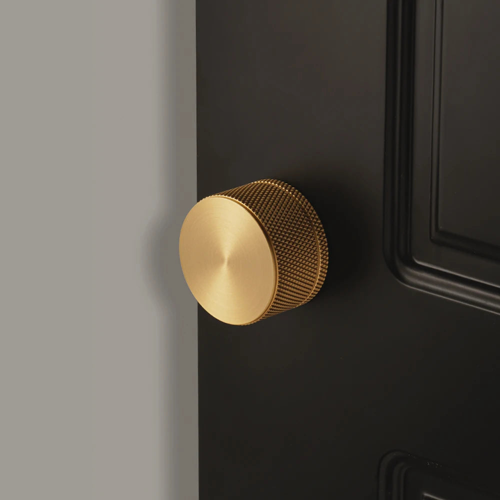 Poignée de Porte en Laiton | Design Iconique