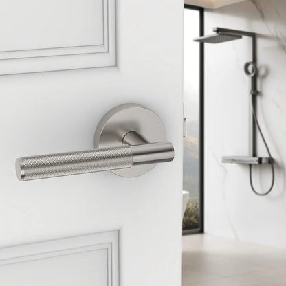 Poignée de porte intérieure texturée | Design moderne & finition mate