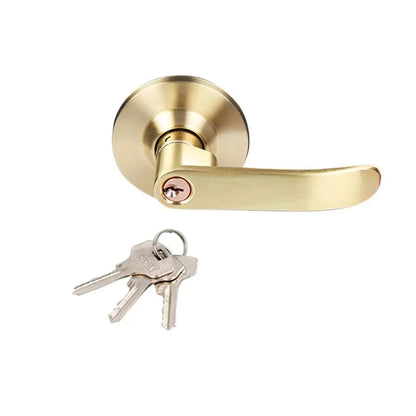 Poignée de Porte Intérieure | Finition Laiton Satiné