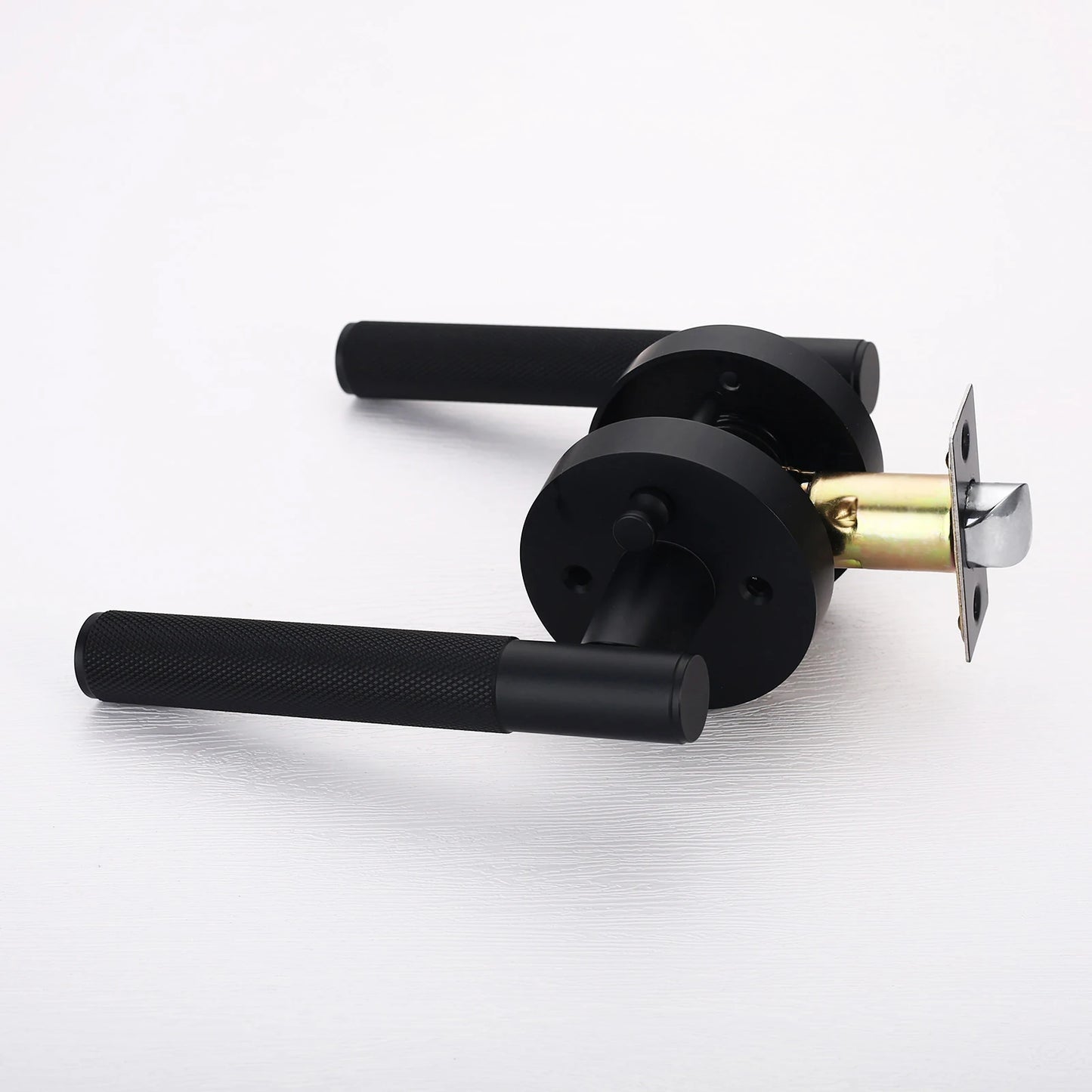 Poignée de porte intérieure texturée | Design moderne & finition mate