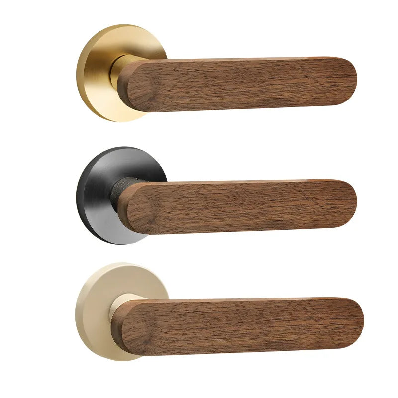 Poignée de Porte en Bois | Style Chinois