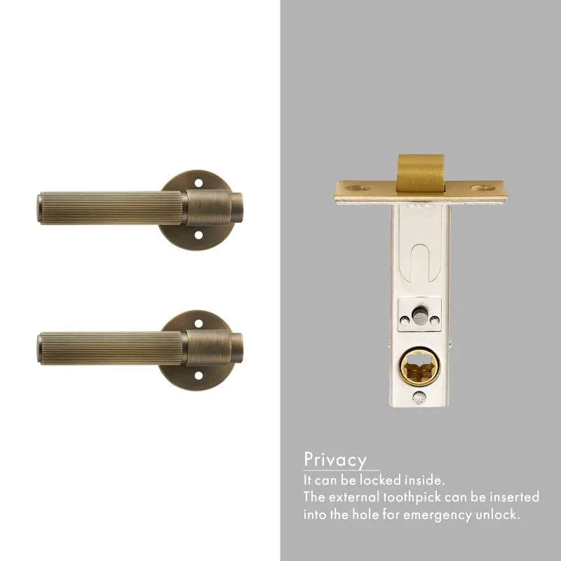 Poignée de Porte en Laiton | LATONA