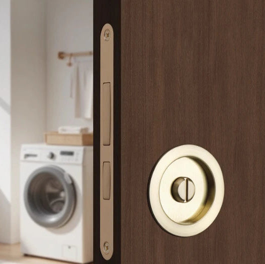 Poignée De Porte Coulissante Invisible | Finition Électroplaquée
