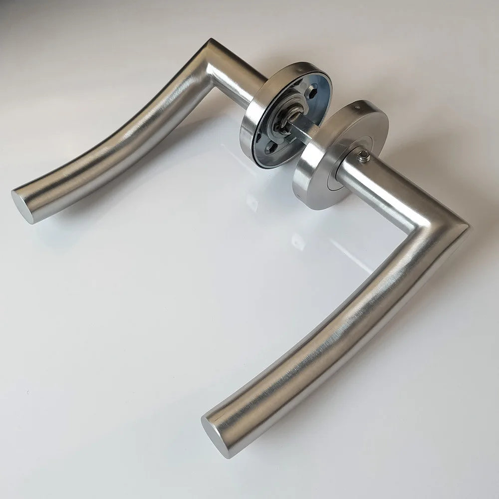 Poignée de Porte Intérieure | Design Moderne en Acier Inoxydable Brossé