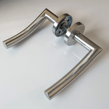 Poignée de Porte Intérieure | Design Moderne en Acier Inoxydable Brossé