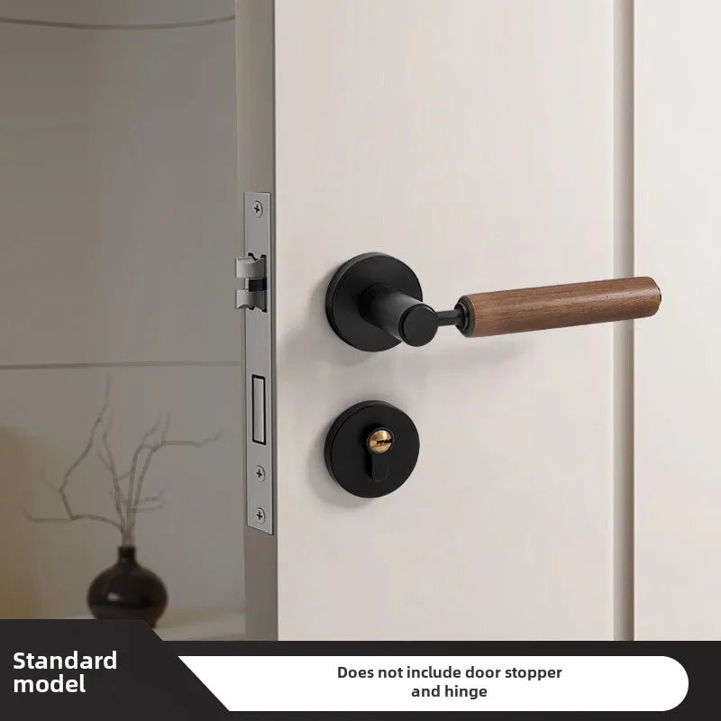 Poignée de Porte en Bois & Métal | Inspiration Naturelle