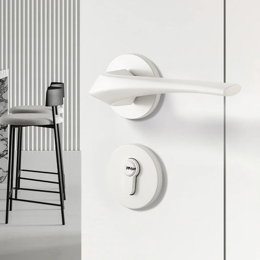 Poignée de Porte avec serrure silencieuse | Aura Design